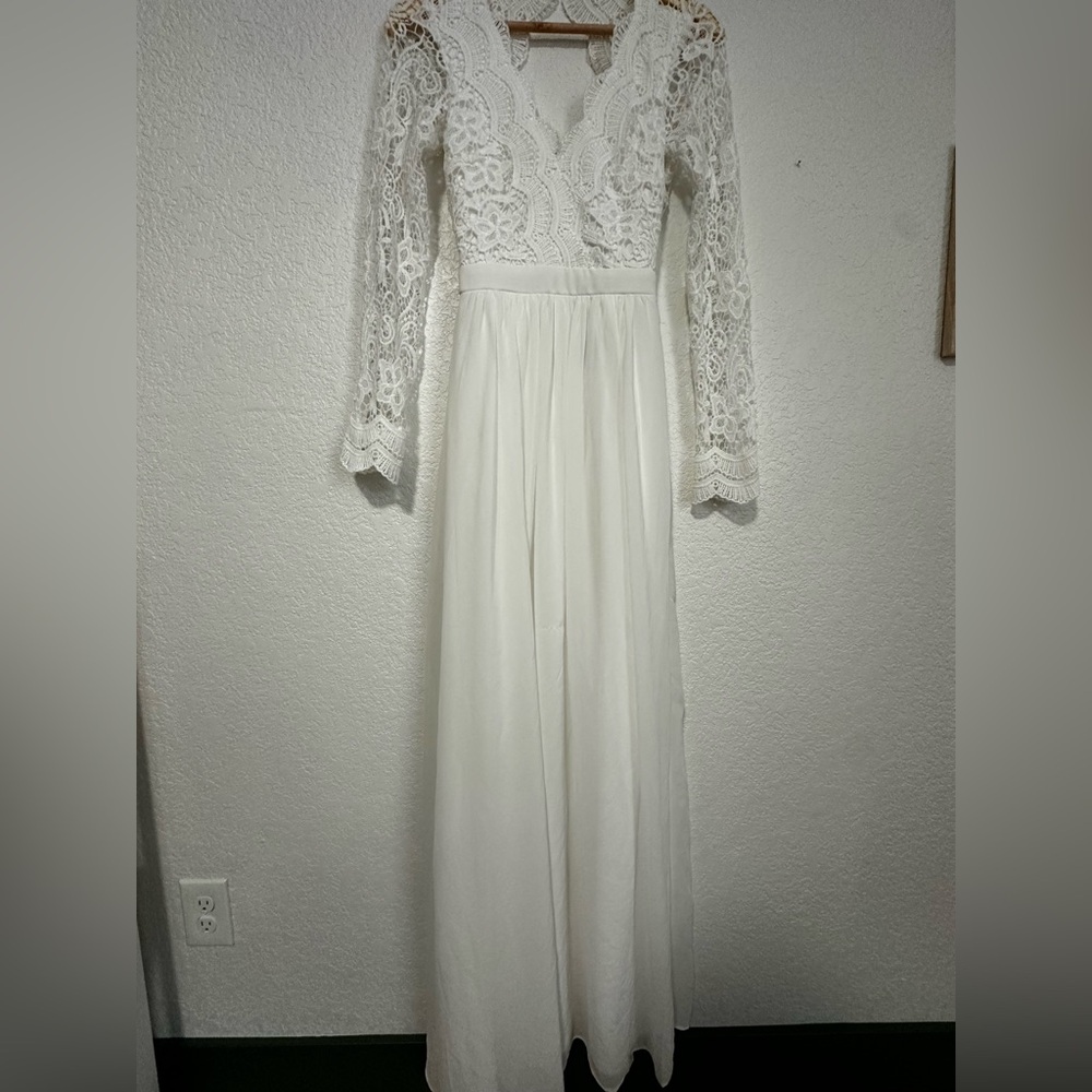 Lulu's Boho Bridal Dress